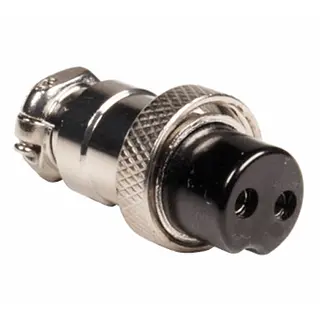 Conector Chasis Macho 2 Pines