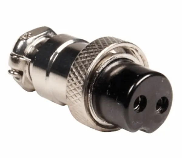 Conector Chasis Macho 2 Pines