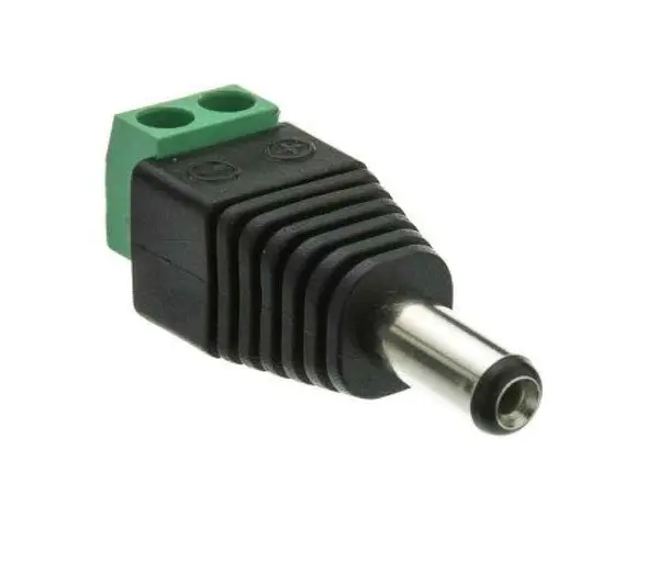 Bornera Macho Para Camaras De Seguridad