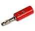 Plug Banana Roja Con Tornillo