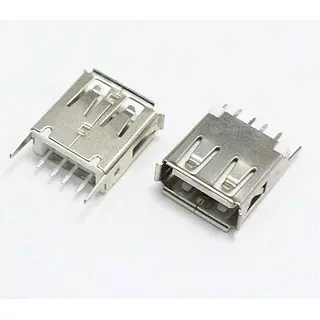 C-662 Usb Hembra 4 Pines Pin Derecho