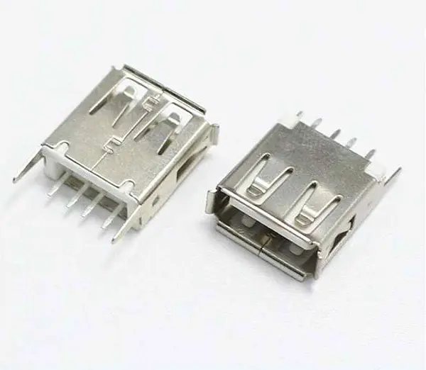 C-662 Usb Hembra 4 Pines Pin Derecho