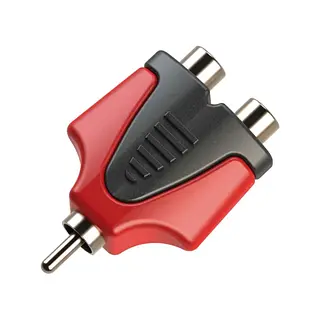Adaptador Roxtone Rpan310 1 Plug Rca X 2 Jack Rca