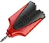 Adaptador Roxtone Rpan320 1 Plug Estereo 3.5mm X 2 Jack Estereo 1/4