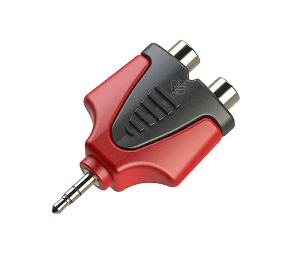 Adaptador Roxtone Rpan350 1 Plug Estereo 3.5mm X 2 Jack Rca