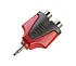 Adaptador Roxtone Rpan350 1 Plug Estereo 3.5mm X 2 Jack Rca