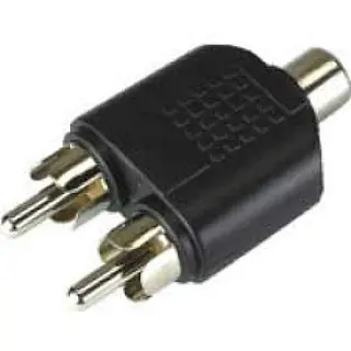Jack 3.5mm A 2 Plug Rca