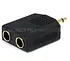 Plug 3.5mm Monofonico A 2 Jack 6.35mm