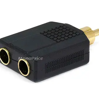 2 Jack 1-4 A Plug Rca