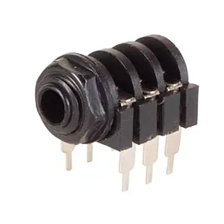 Jack Stereo De Chasis 6.35mm 6 Pines