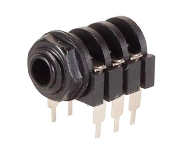 Jack Stereo De Chasis 6.35mm 6 Pines