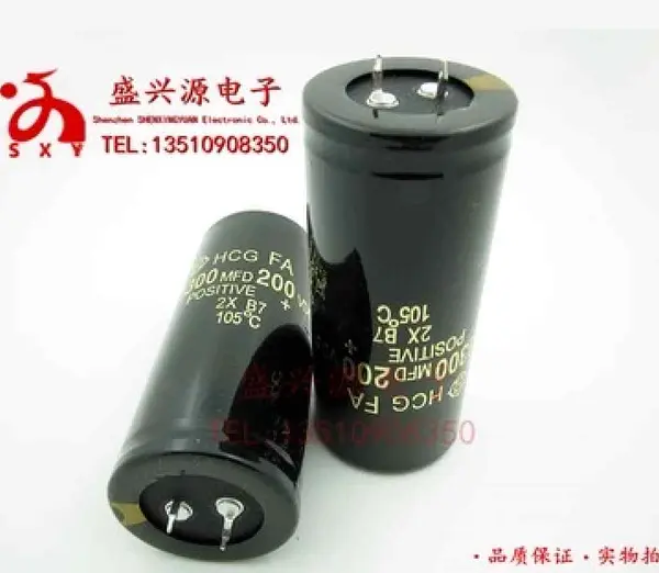 Est 3300uf X 200v Condensador Electrolitico
