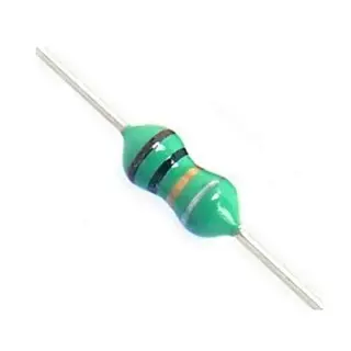 Inductor Bobina Axial 100 Nh (Nanohenrios) = 0.1 Μh (Microhenrios)