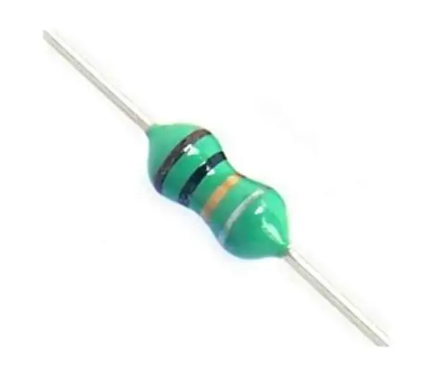 Inductor Bobina Axial 100 Nh (Nanohenrios) = 0.1 Μh (Microhenrios)