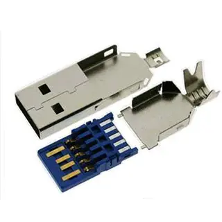 Conector Aereo Usb Macho Para Armar