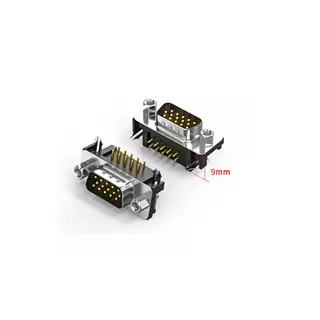 C-734 3001-10 Db15 Macho Impreso