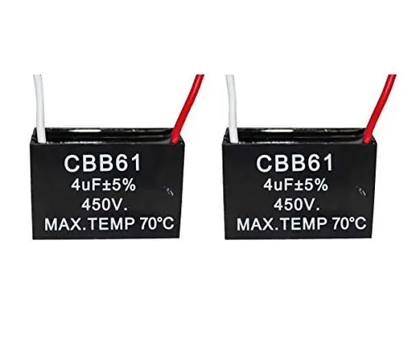 Condensador 10 Uf X 450v Para Ventilador