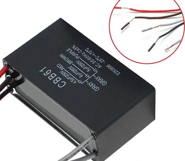 Condensador 5+6uf X 250v Para Ventilador