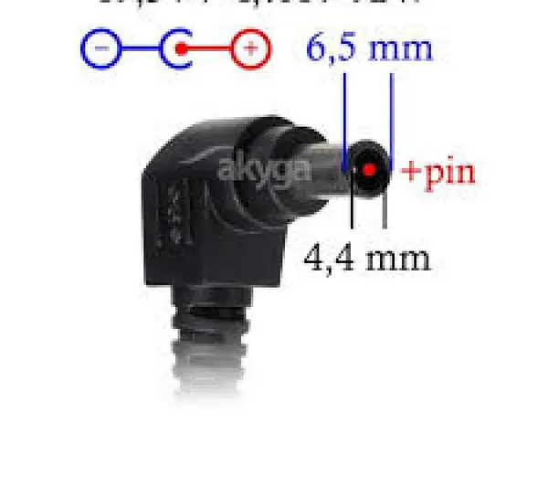Cable Para Portatil Olg 19v 3.16a, 6.5x4.4