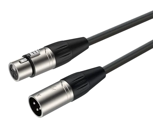 Cable Balanceado Xlr Macho A Xlr Hembra Roxtone