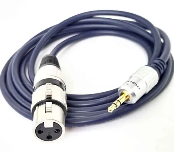 Cable Plug 3.5mm A Canon Hembra 3.6 Metros