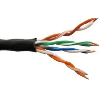 Cable Utp X Metro Categoria 5 Exterior Negro