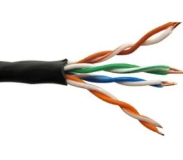 Cable Utp X Metro Categoria 5 Exterior Negro