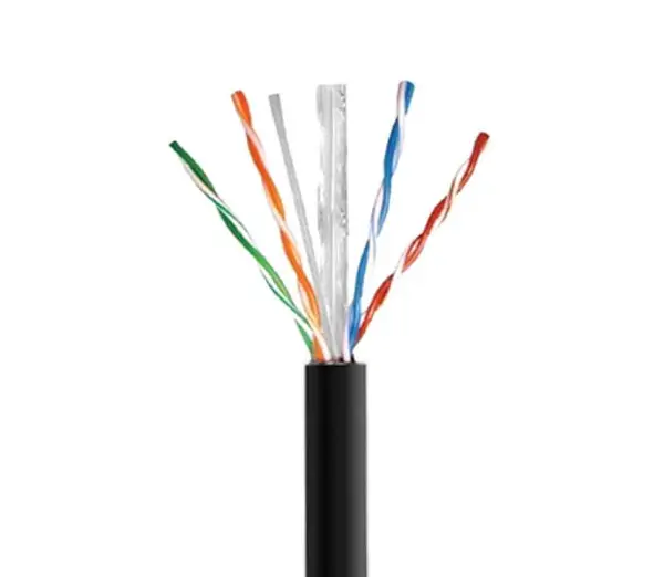 Cable Utp X Metro Categoria 6 Exterior Negro
