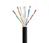 Cable Utp X Metro Categoria 6 Exterior Negro