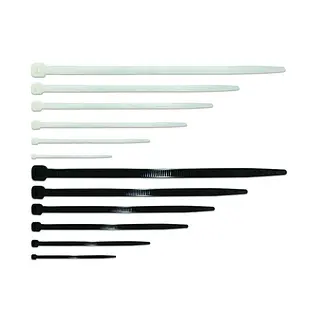 Amarres Plastico Negro 150mm X 2.5mm