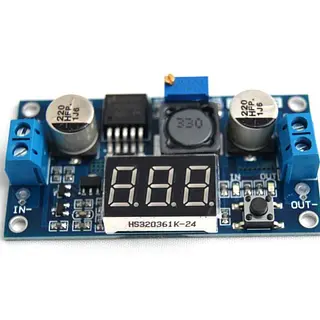 Regulador De Voltaje Dc Dc Lm2596 Con Display